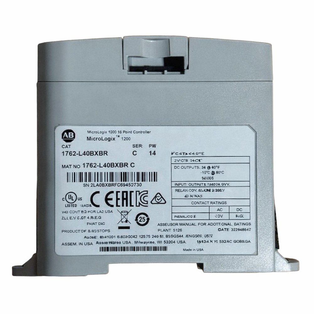 Allen-Bradley 1762-L40BXBR MicroLogix 1200 programmable logic controller PLC