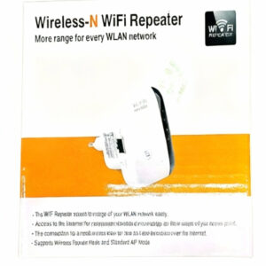 Wireless-N WiFi repeater range extender for improved wireless coverage