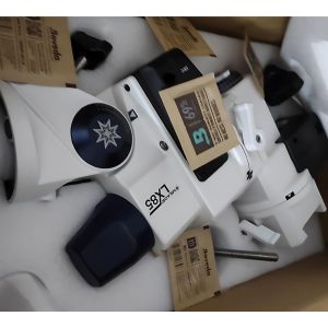 Telescope with computerized GoTo system mounted on German equatorial mount by Meade LX85 Series AudioStar