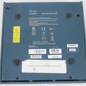 Cisco ASA 5505 Adaptive Security Appliance Firewall for Enterprise Network Security