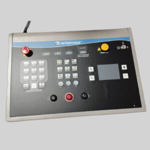 Advanced control panel for X-ray scanning systems with high-precision interface, safety features, and diagnostics integration