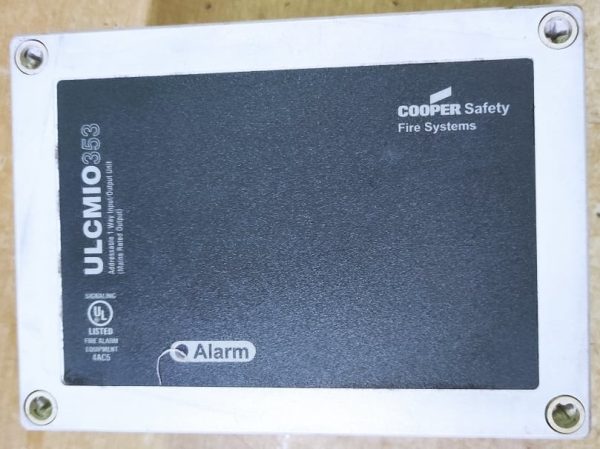 Cooper ULCMIO353 UL approved 230V AC relay unit for fire alarm and safety control systems