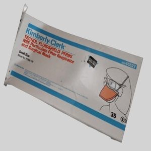 Kimberly-Clark TECNOL FLUIDSHIELD PFR95 N95 respirator surgical mask small size latex-free