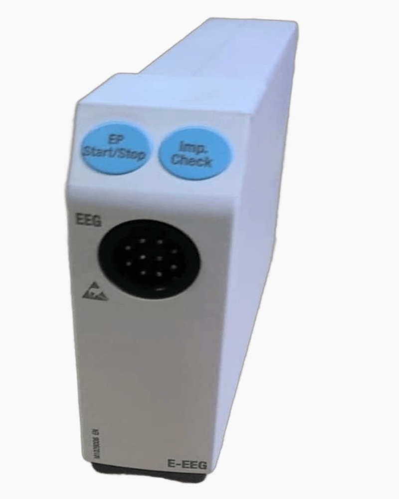 GE HealthCare E-EEG-00 EEG monitoring module used for patient monitoring and neurology evaluation systems