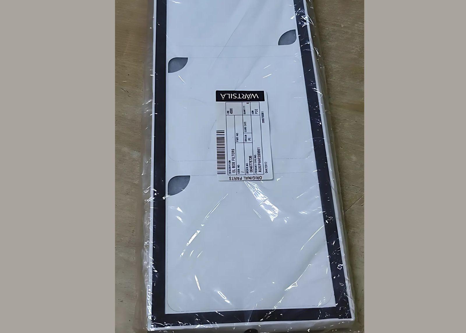 Wartsila EL Box Filters PAAE289661 marine electrical box air filter for engine systems
