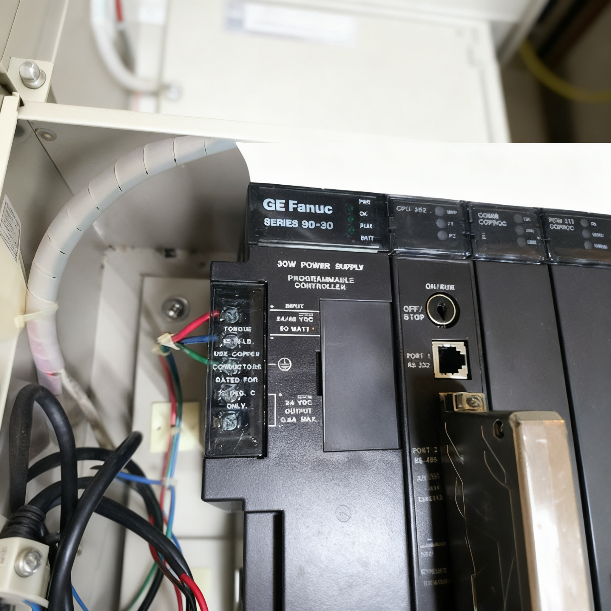 RTU 230 Industrial PLC Control Panel GE Fanuc Series 90-30 RTU Communications Capabilities