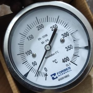 Forbes Marshall 4H20010833 bimetallic temperature gauge for industrial temperature measurement and monitoring