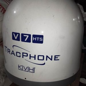 KVH TracPhone V7 HTS System with Rack-Mountable I2CM 01-0408-15 Marine VSAT Component
