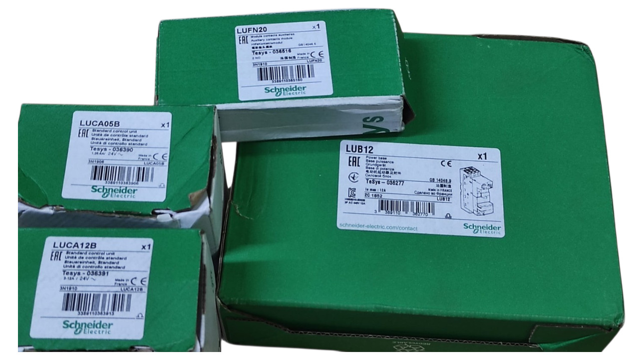 Schneider Electric LUCA12B standard motor control unit for industrial motor protection and control