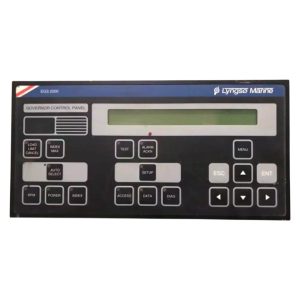 Lyngso Marine EGS 2000 Governor Control Panel for precise engine speed and load management on marine vessels