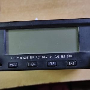 KLX 135A VHF communication transceiver with integrated GPS receiver for aviation use