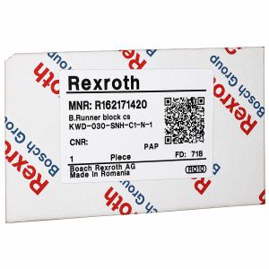 Bosch Rexroth R162171420 NIB 30 Linear Bearing Runner Block CS for linear motion system.