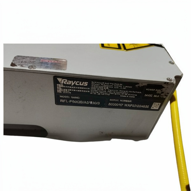 RAYCUS 50W fiber laser marking and engraving machine for industrial metal engraving purposes