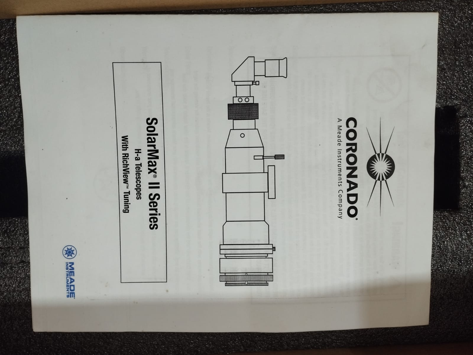 Meade Instruments Coronado PST Personal Solar Telescope Authentic Brand New Unit - Image 7