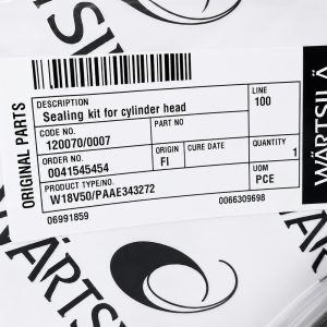 Cylinder Head Seal Kit W18V50 Wärtsilä PAAE343272 Original marine & power plant engine spare part