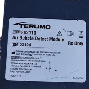 TERUMO Air Bubble Detect and Occluder Module for Fluid Monitoring and Medical Safety Control System
