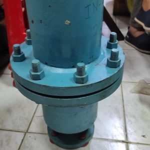 Water pump non-return valve for preventing backward flow in piping systems