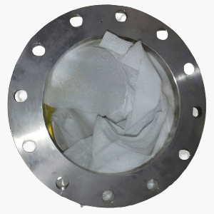 Industrial steel flange plate for reliable pipe connections and rugged industrial use
