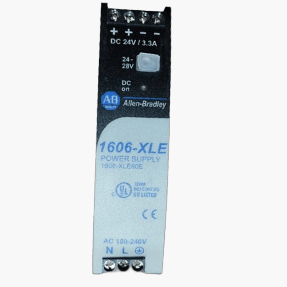 Important power source for industries: Allen-Bradley 1606-XLE80E DIN rail power supply