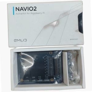 EMLID NAVIO2 autopilot flight controller board for UAV and drone use on Raspberry Pi
