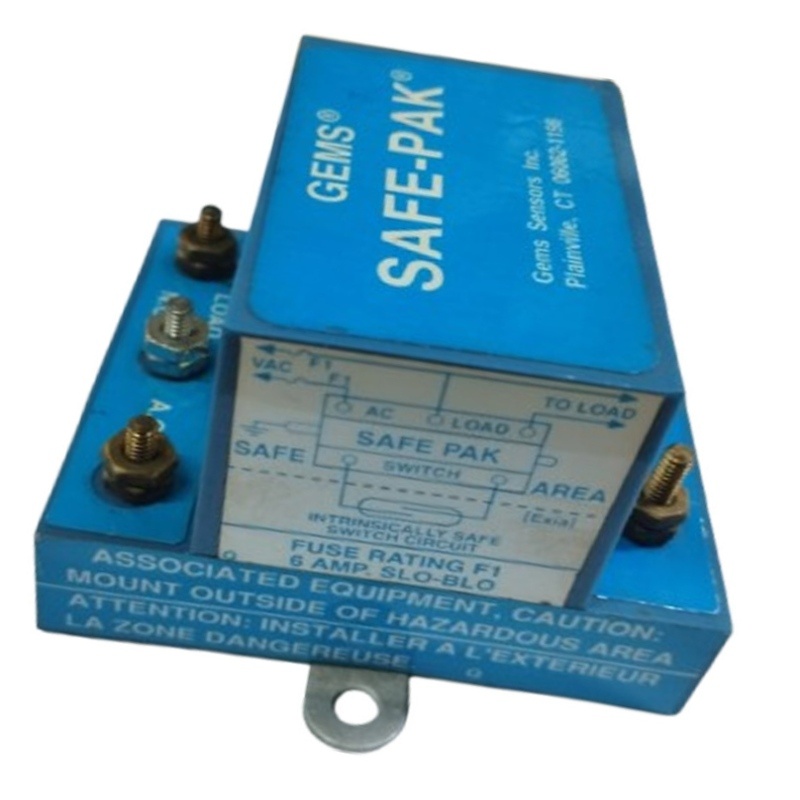 Industrial safety relay by Gems Sensors Inc SAFE-PAK ST-25873