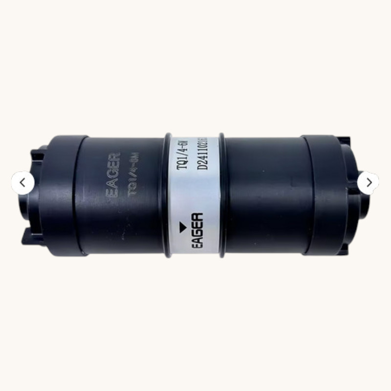 Original EAGER TQ1/4-6M black casing degassing membrane defoamer compatible with SYSTEM equipment model 962053001