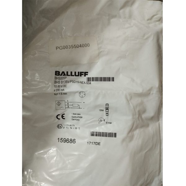Balluff BHS005P Inductive Proximity Sensor for Industrial Automation Applications