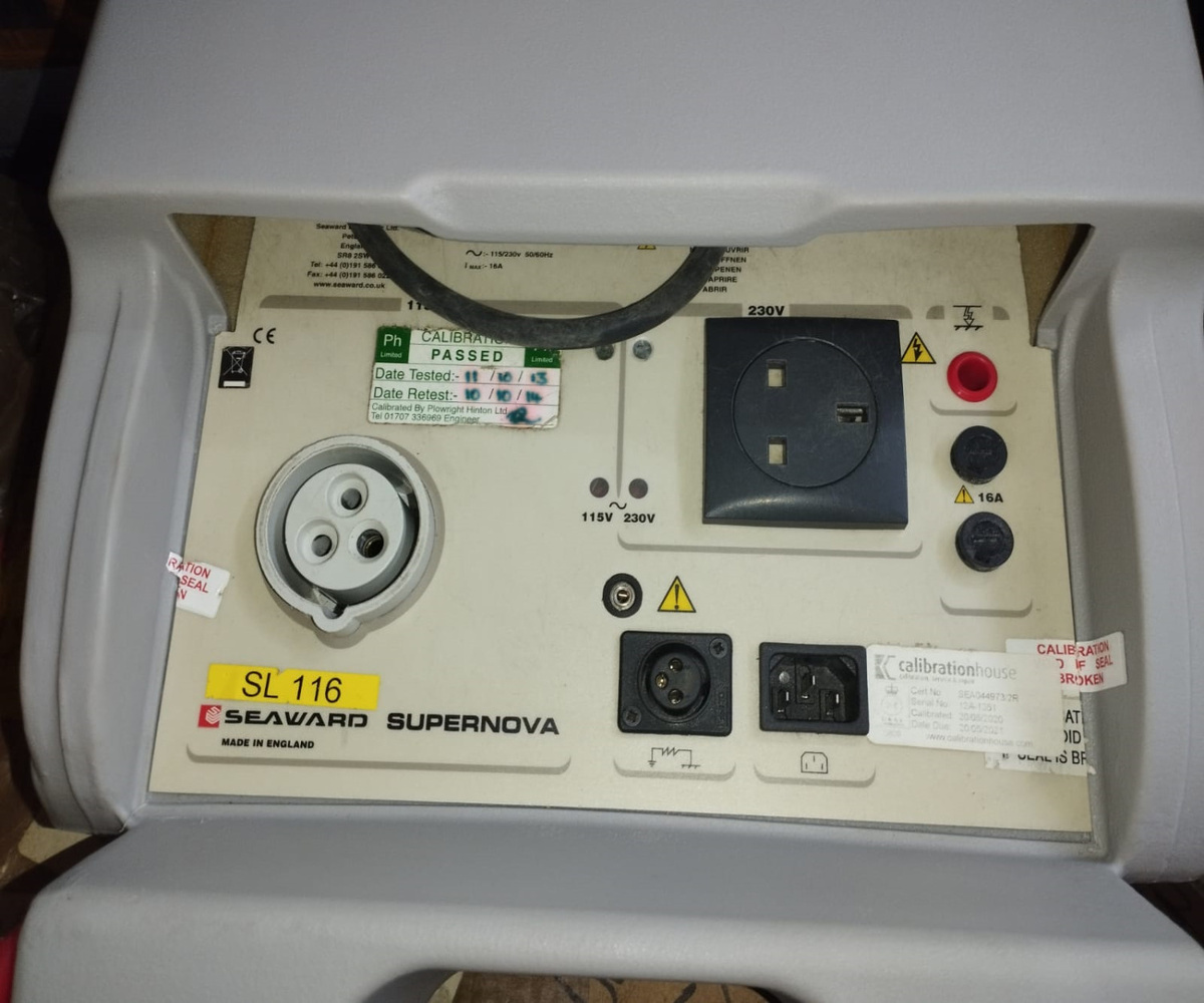 Seaward Supernova Elite Portable Appliance Tester 12A-1351 Electrical Safety Tester