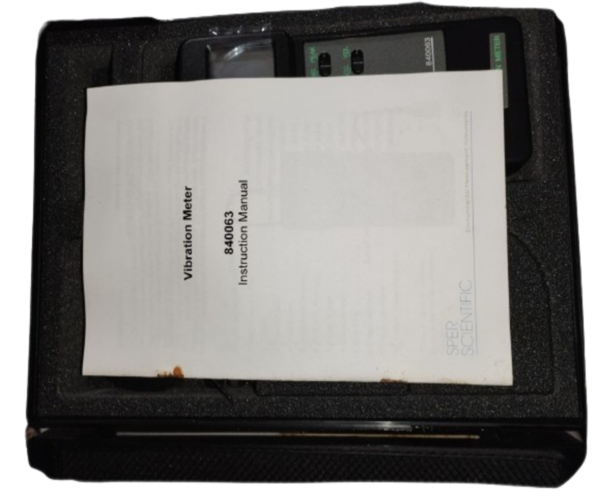 Sper Scientific 840063 Portable Handheld Vibration Meter |Original and New Stock| - Image 2