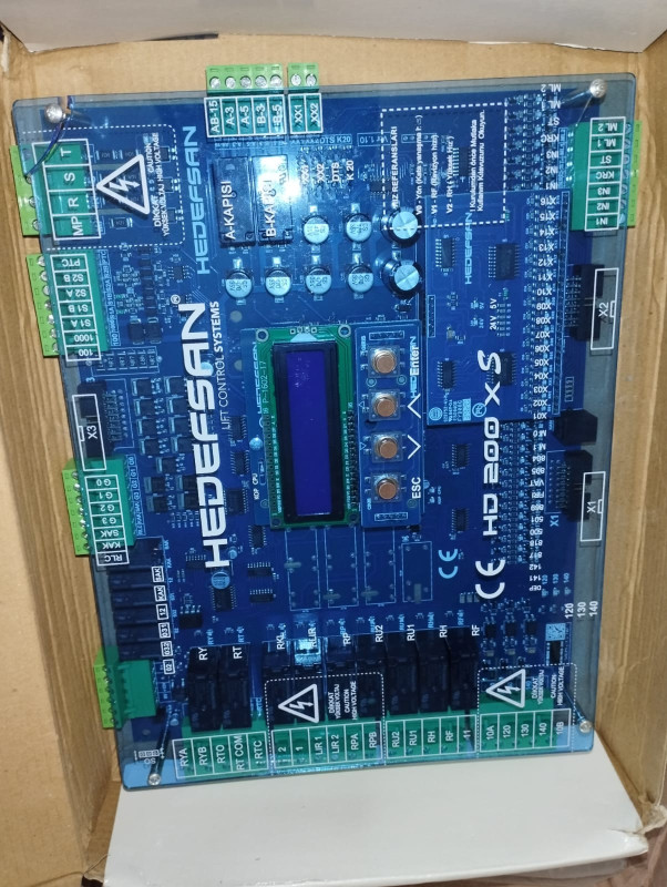 Hedefsan HD 200 XS Elevator Control System Card |New and Original Stock| - Image 3
