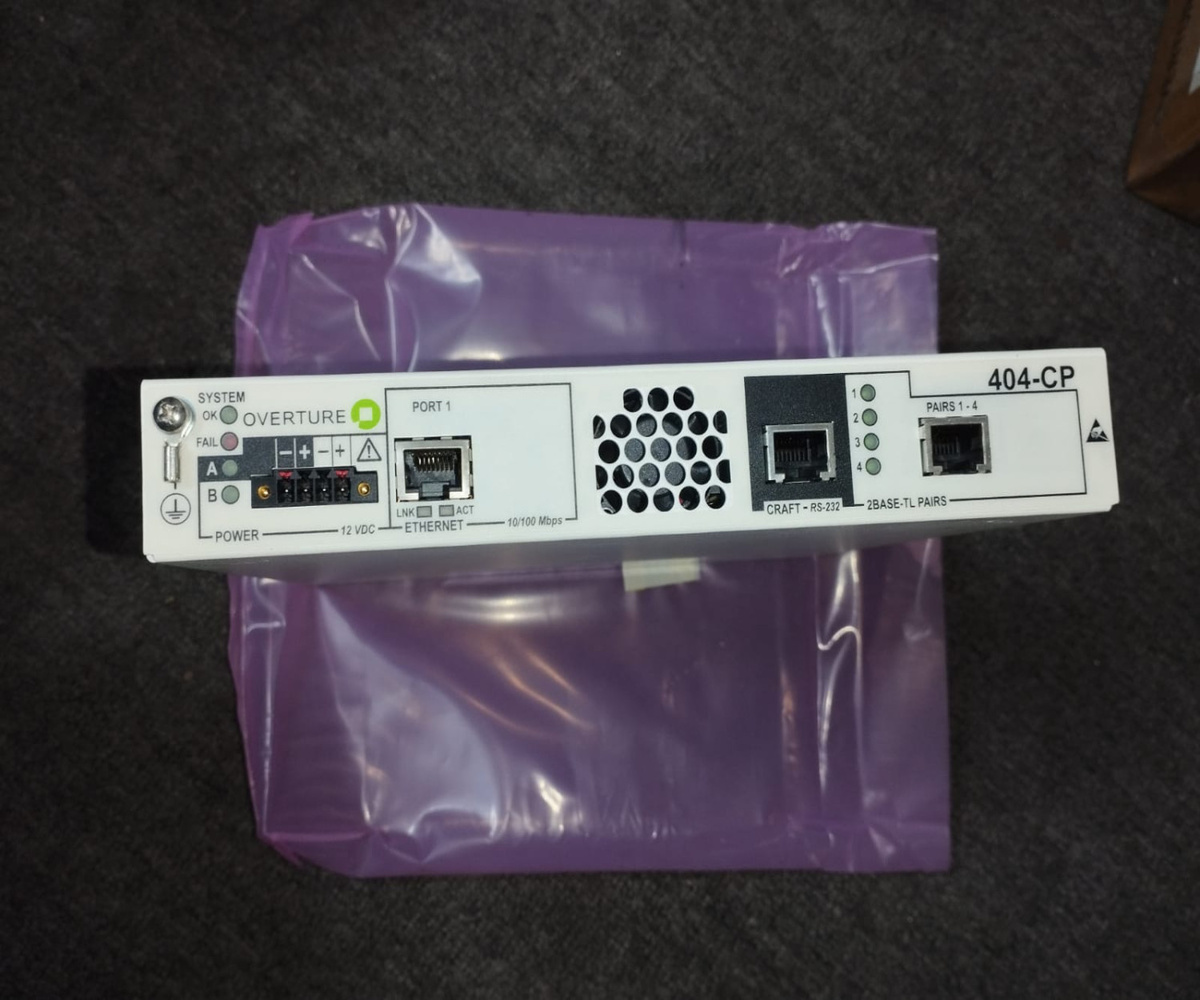 Overture Networks HN404-CP-1E Ethernet Modem 920401-2004-06 Industrial Network Communication Device |Original and New Stock| - Image 5